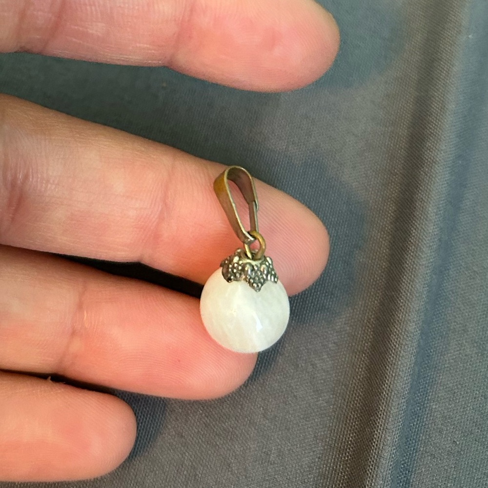 Moonstone necklace pendant